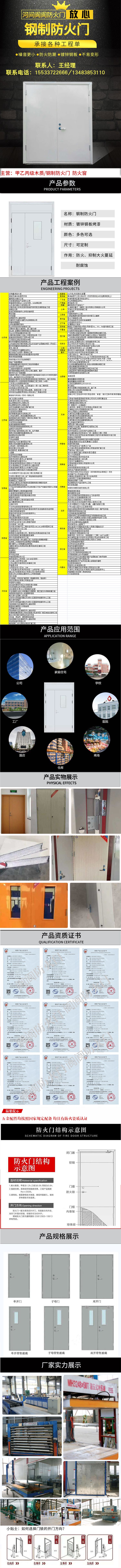 防火門，鋼制防火門，防火門廠家