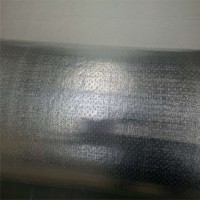 東鼎電梯井貼鋁箔針刺氈，井道防火隔音氈廠家