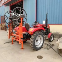 電力施工放線牽引機(jī) 大噸位四輪絞磨機(jī) 拖拉機(jī)頭絞盤