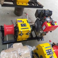 皮帶傳動(dòng)電纜放線卷揚(yáng)機(jī) 汽油軸傳動(dòng)絞磨